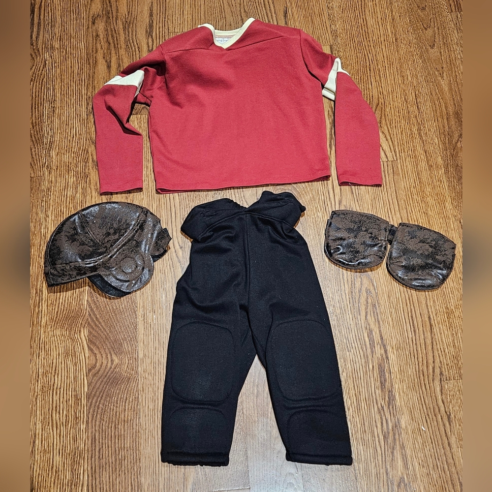Chasing Fireflies Retro Football Player costume - like new!
